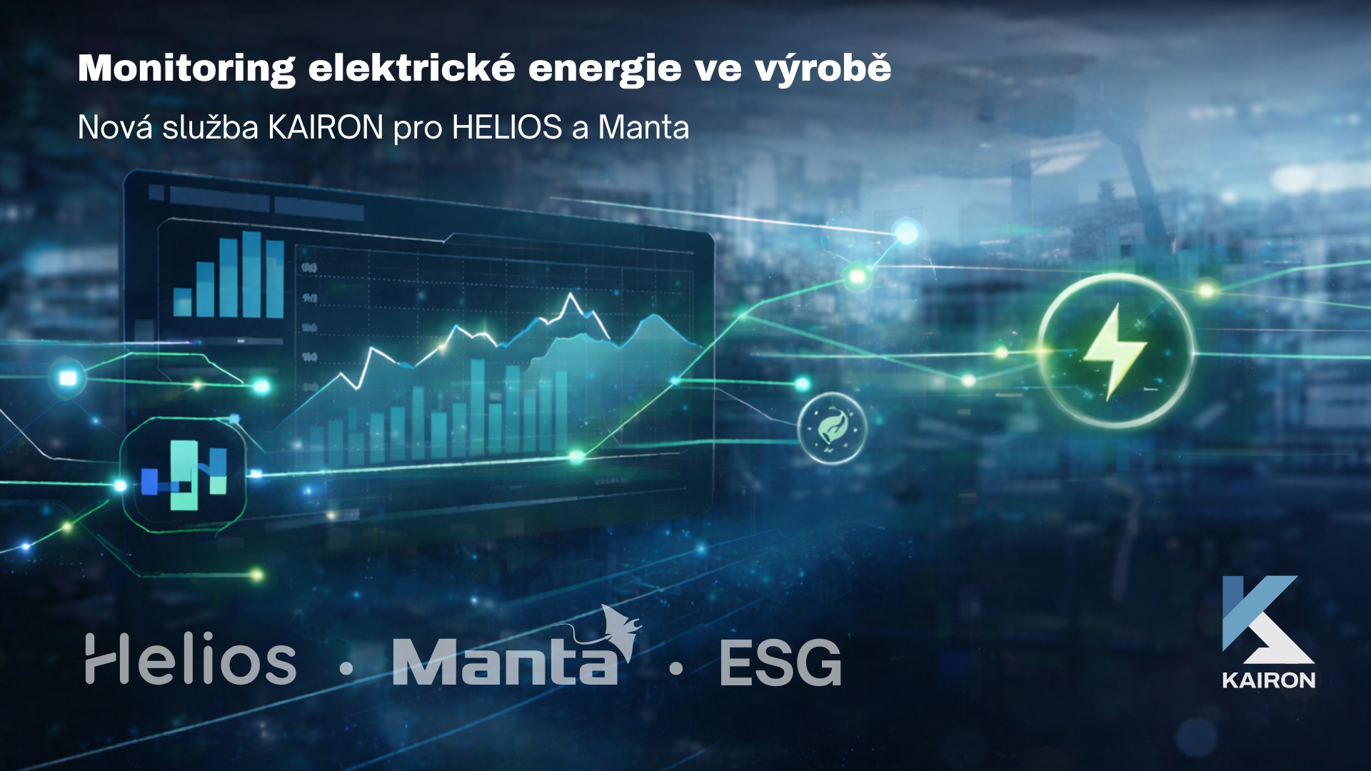 Nabízíme monitoring spotřeby elektrické energie ve výrobě